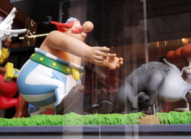 Obelix, the famous French Anti-Hero